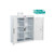 DRUG & MEDICINE CABINET - 800 X 300 X 600MM - NO LIGHT - DEEP SHELVES