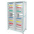 CARETRAY RACK - MILD STEEL - STATIC - DOUBLE COLUMN - 1670MM HIGH - 16 X 150MM TRAYS
