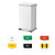 BIN - 75 LITRE - HANDS FREE - RUST FREE - SILENT CLOSING - YELLOW & BLACK LID