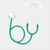 Ruby Single Head Stethoscope (Black)