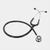 Diamond Adult Stethoscope (Black) Foamed Lined Box