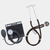 Emerald Sphygmomanometer & Sprague Stethoscope Set (Pink)