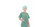 Soft Disposable Green Scrub Suit Set Small