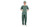 Ultimate Disposable Green Scrub Suit Shirt Small (Pack of 50)