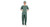 Ultimate Disposable Green Scrub Suit Set, 2XL