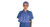 Disposable Non-Woven Panel Blue , 106 x 150 cm
