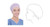 Spunlace Viscose Wide-Forehead Surgical Cap with Elastic Back Yellow
