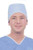SMS Short Hair Surgical Cap Blue
