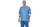 Essential Disposable Three-Quarter-Sleeve Warm-up Jacket Blue, Small