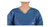 Ultimate Disposable Blue Scrub Suit Shirt, Large
