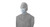Sensitive Skin Type II Blue Surgical Facemask, Adult