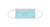 Paediatric Procedural Facemask White with pattern, Child Size