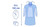 OPS Eclipse Fabric-Reinforced Surgical Gown with Facemask and Thumb Loops XL