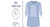 OPS Eclipse Fabric-Reinforced Surgical Gown with Thumb Loops XLL