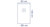Invisishield Clear Epidural Drape with Adhesive Fenestration  100 x 60 cm, adh fen 9 cm