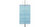 Lap Sponge Counter Bag, Blue Transparent