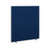 Floor standing fabric screen 1800mm high x 1600mm wide - blue