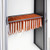 Lateral filing frame internal fitment for systems storage - graphite grey