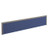 Straight fabric desktop screen 1800mm x 380mm - made to order fabric with silver aluminium frame