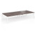 Connex Angled 3600 x 1600 x 725mm Back to Back Desk (4 x 1800mm) - White Frame / Walnut Top