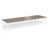 Connex Angled 4800 x 1600 x 725mm Back to Back Desk (6 x 1600mm) - White Frame / Nebraska Oak Top