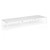 Connex Angled 4800 x 1600 x 725mm Back to Back Desk (6 x 1600mm) - White Frame / White Top