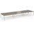 Connex Angled 5400 x 1600 x 725mm Back to Back Desk (6 x 1800mm) - Silver Frame / Nebraska Oak Top