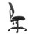 Altino mesh back PCB operator chair with no arms - black
