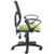 Altino mesh back PCB operator chair with fixed arms and seat slide - made to order
