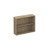 Anson executive surface mounted bookcase - Barcelona walnut