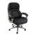 Atlas bariatric executive chair - black faux leather faced