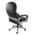 Atlas bariatric executive chair - black faux leather faced