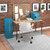 Bisley multi drawers with 10 drawers - blue