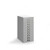 Bisley multi drawers with 10 drawers - silver