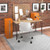 Bisley multi drawers with 15 drawers - orange