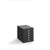 Bisley multi drawers with 5 drawers - black