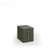 Bisley multi drawers with 5 drawers - olive green