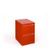 Bisley steel 2 drawer public sector contract filing cabinet 711mm high - red