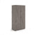 Deluxe double door cupboard 2000mm high with 4 shelves - Grey Oak