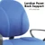 Bilbao fabric operators chair with lumbar support and fixed arms - blue