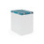 Steel pedestal upholstered 50mm seat pad kit with magnetic strips
