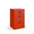 Bisley A4 home filer with 3 drawers - red