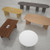 Arrow head leg rectangular boardroom table 1800mm x 1000mm in beech with central cutout and Aero power module