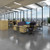 Contract 25 straight desk with 3 and 3 drawer pedestals and graphite cantilever leg 1600mm x 800mm - beech top