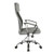 Chord high back operators chair with mesh back and headrest - grey
