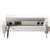 Chroma clip-on power module 2 x UK sockets, 1 x twin USB fast charge, 2 x RJ45 sockets - white