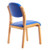Dart wooden frame stackable chair with no arms - made to order