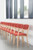 Dart wooden frame stackable chair with fixed arms - made to order