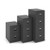 Steel 4 drawer contract filing cabinet 1321mm high - black