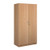 Systems double door cupboard 2000mm high - beech